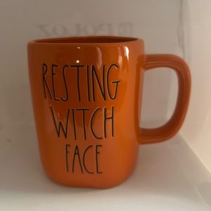 Resting Witch Face Rae Dunn Mug